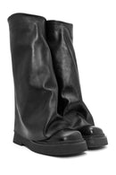 Women's Black Leather Boots | Derimod