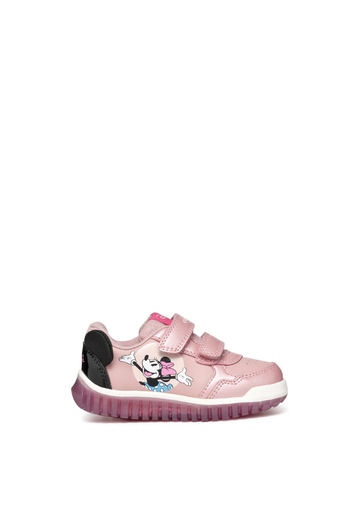 Geox Kız Bebek Pembe Lightyloo Bantlı Sneaker B4661B0AJ02C8179 | Derimod