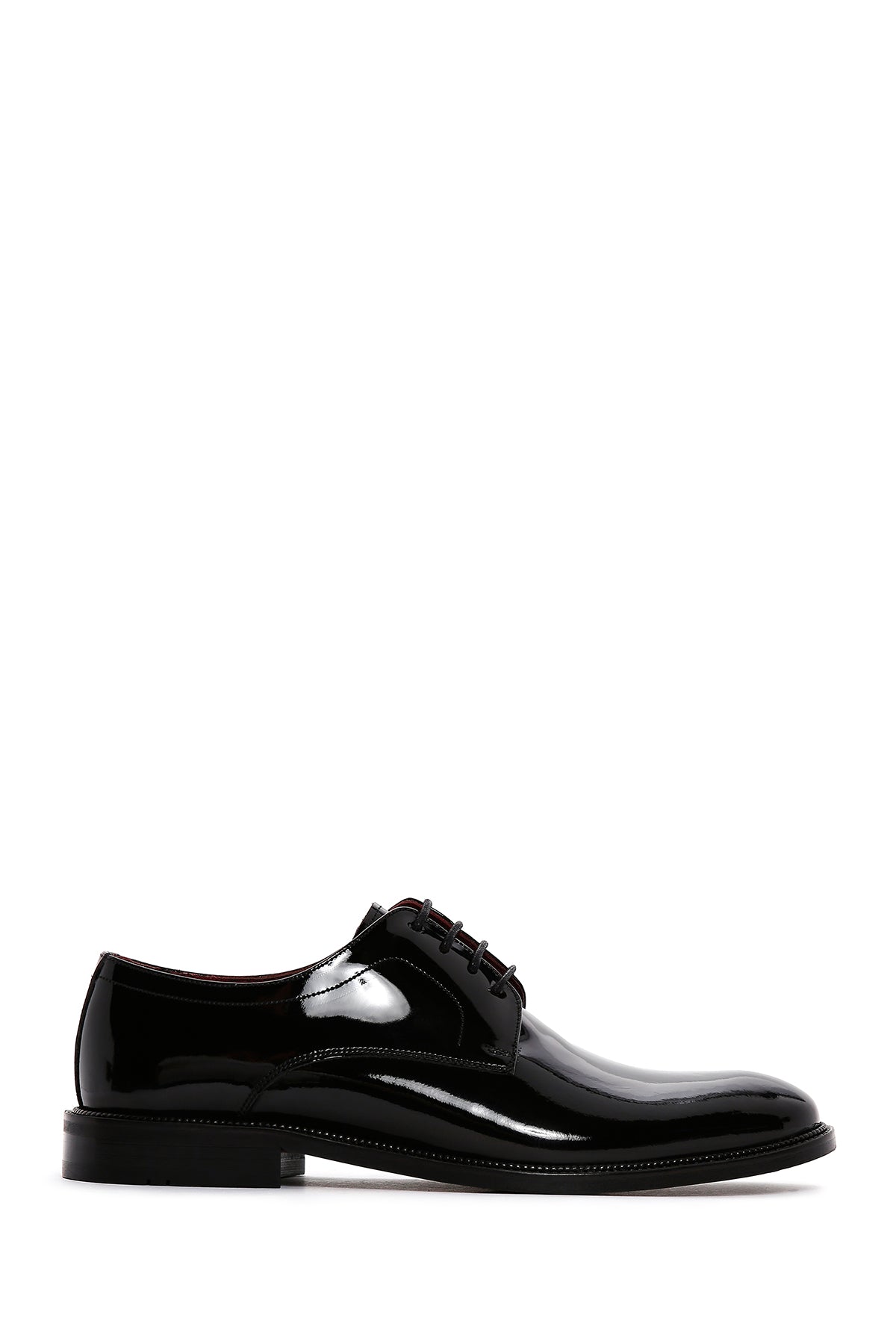 Men's Black Patent Leather Classic Shoes 24SFD603216 | Derimod