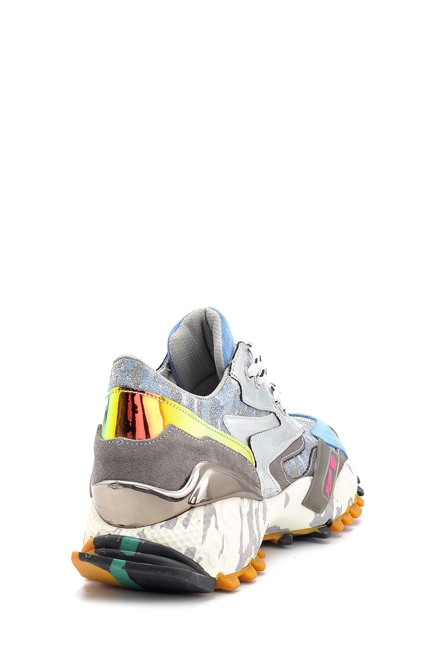 Women's High-Sole Patterned Sneaker