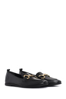 Women's Black Masculine Loafer | Derimod