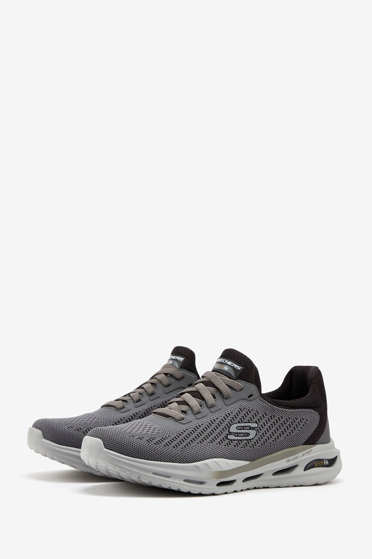 Skechers Erkek Gri Arch Fıt Orvan Sneaker