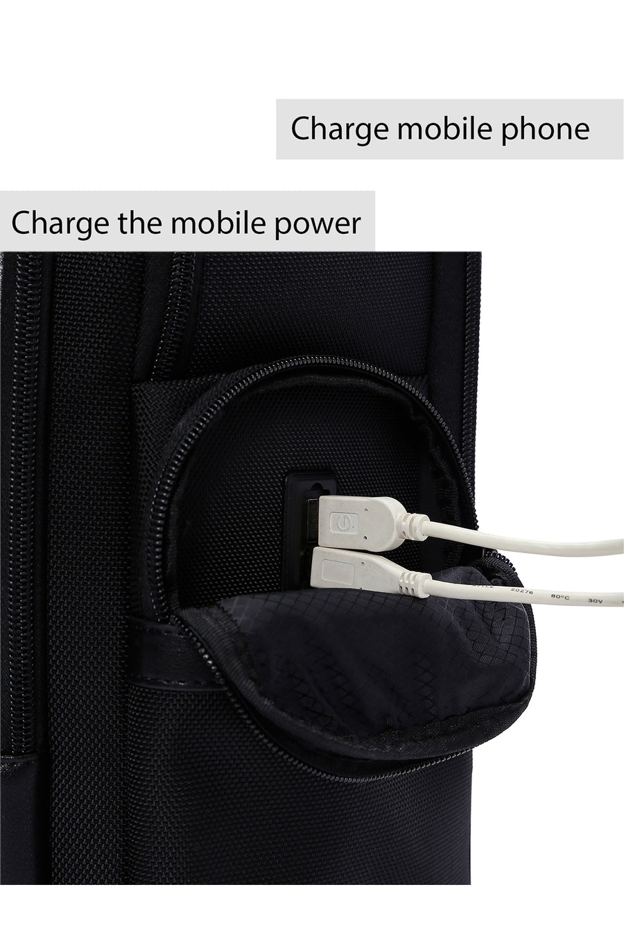D-Pack Unisex Siyah Teknolojik Sırt Çantası