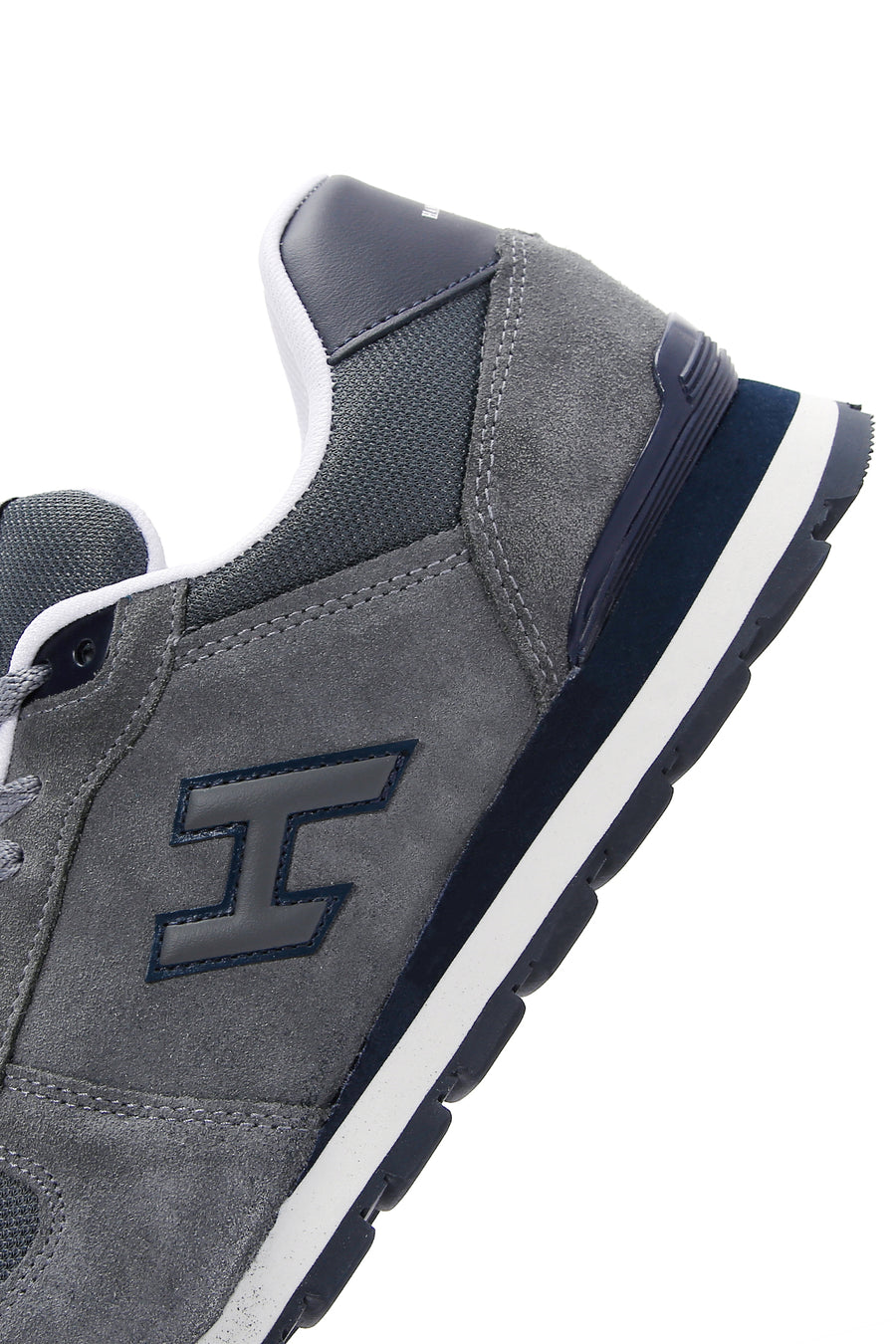 Hammer Jack Men's Gray Leather Sneaker