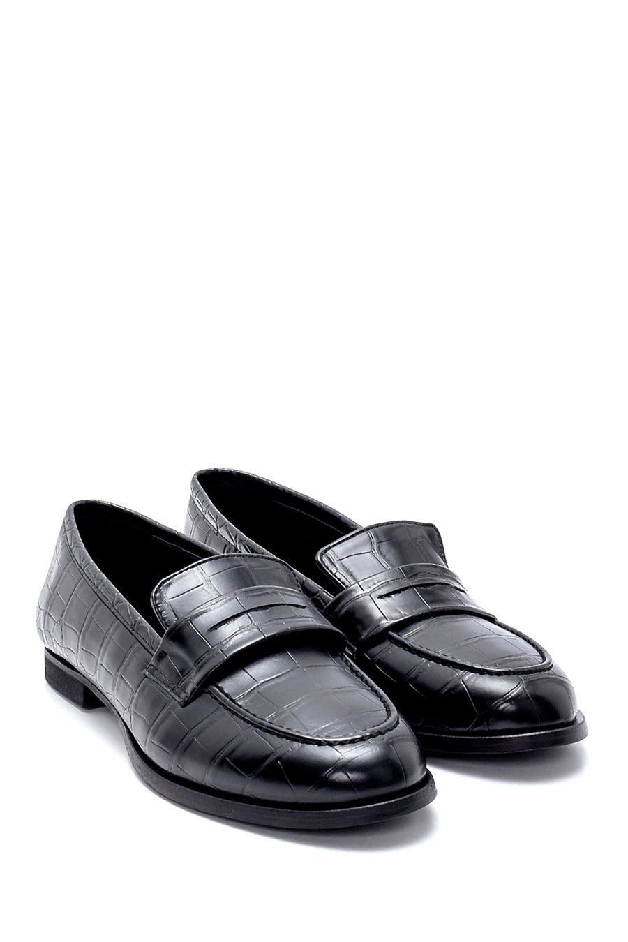 Women's Crocodile Patterned Shoes