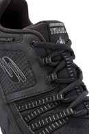 Skechers Men's Black Escape Plan Lace-Up Sneakers | Derimod