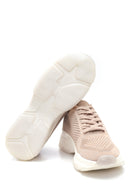 Kadın Bej Delikli Sneaker | Derimod
