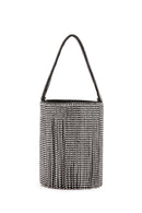 Women's Black Stone Handbag | Derimod