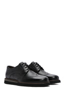 Men's Black Leather Casual Shoes | Derimod