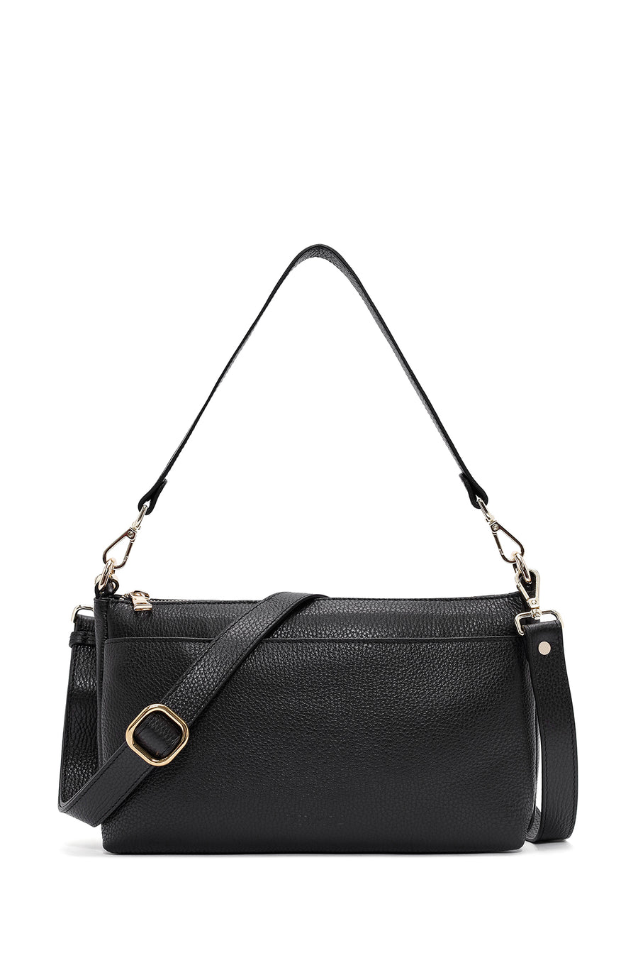 
Women's Black Long Strap Leather Shoulder Bag
 24WBD2301FT | Derimod