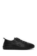 Women's Black Leather Comfort Shoes | Derimod