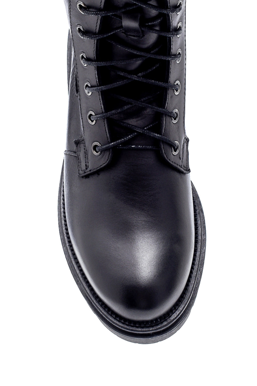 Women's Leather Lace Up Boots
