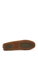 Women's Leather Suede Tassel Loafer | Derimod
