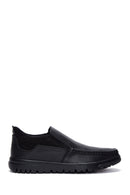 Men's Black Leather Casual Loafer | Derimod