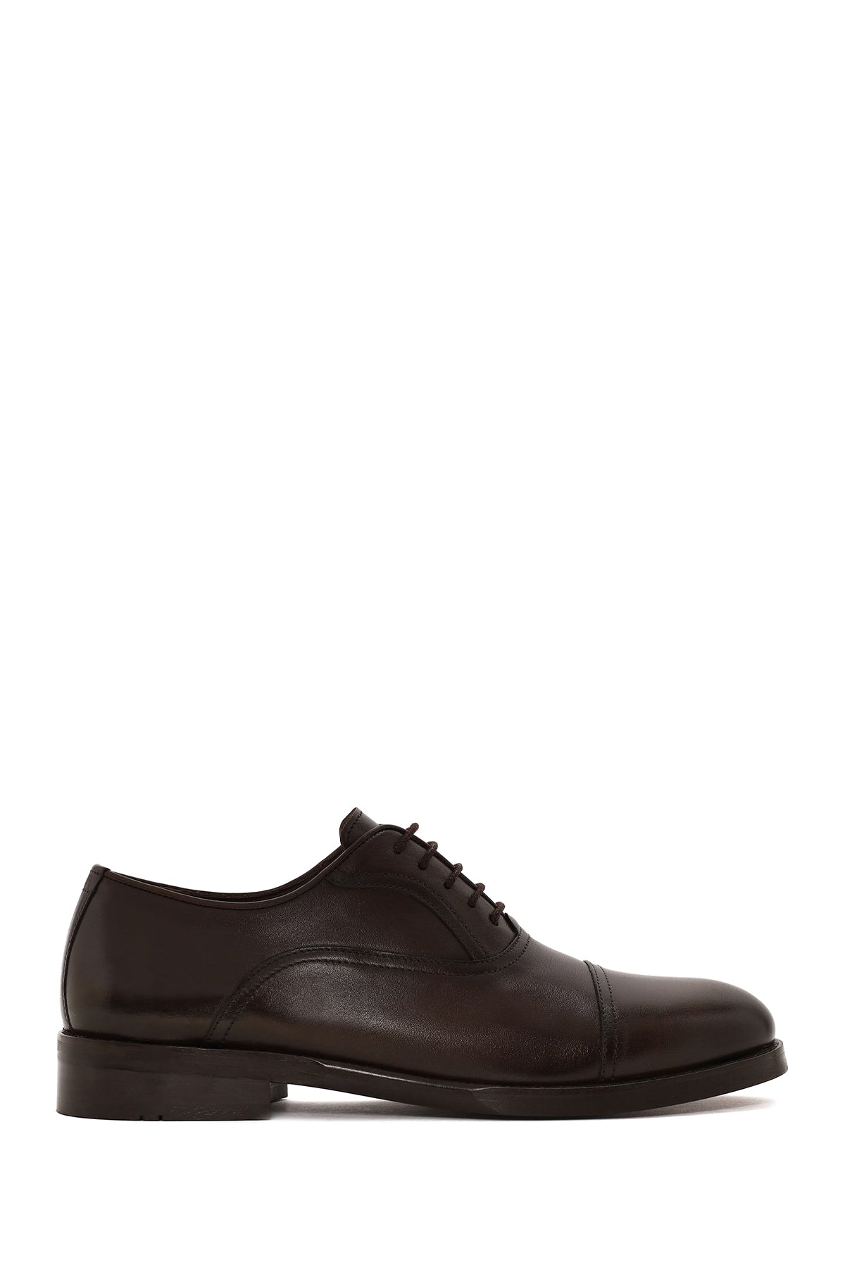 Male Brown Lace-up Leather Casual Shoes WM750035DV | Derimod