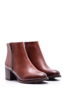 Women's Zippered Heeled Boots | Derimod