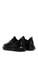 Erkek Siyah Deri Sneaker | Derimod