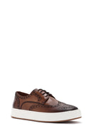 Men's Tan Lace-Up Leather Casual Shoes | Derimod