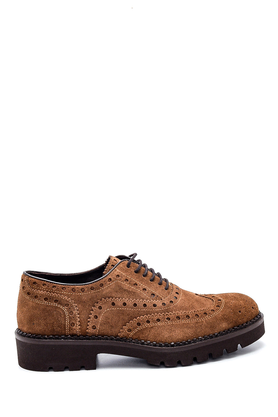 Men's Leather Suede Casual Shoes 21WFD608310 | Derimod