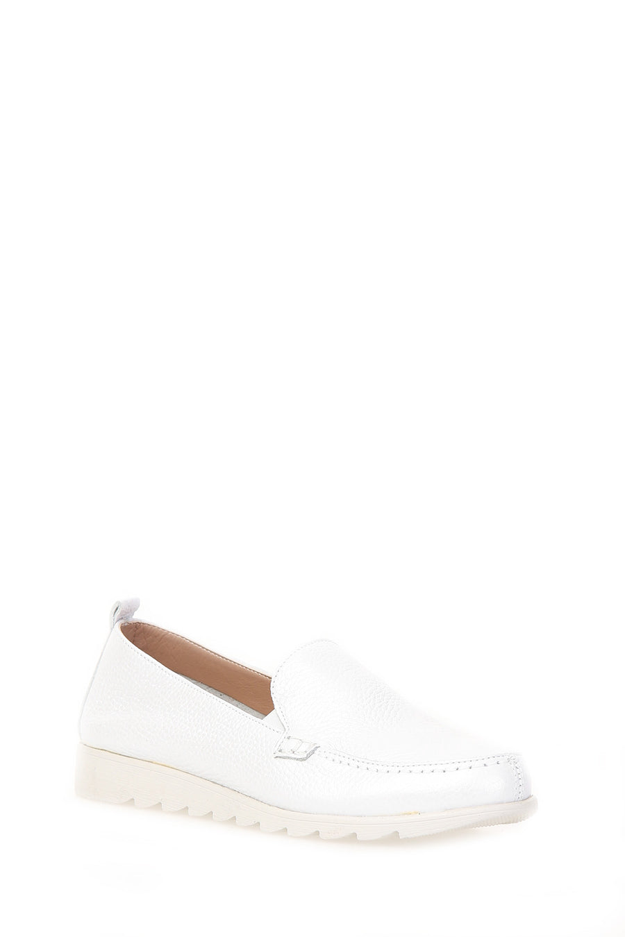 Gray Women's Leather Shoes