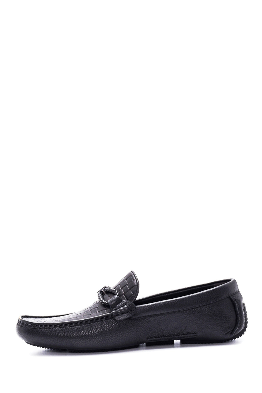 Erkek Deri Baskılı Loafer