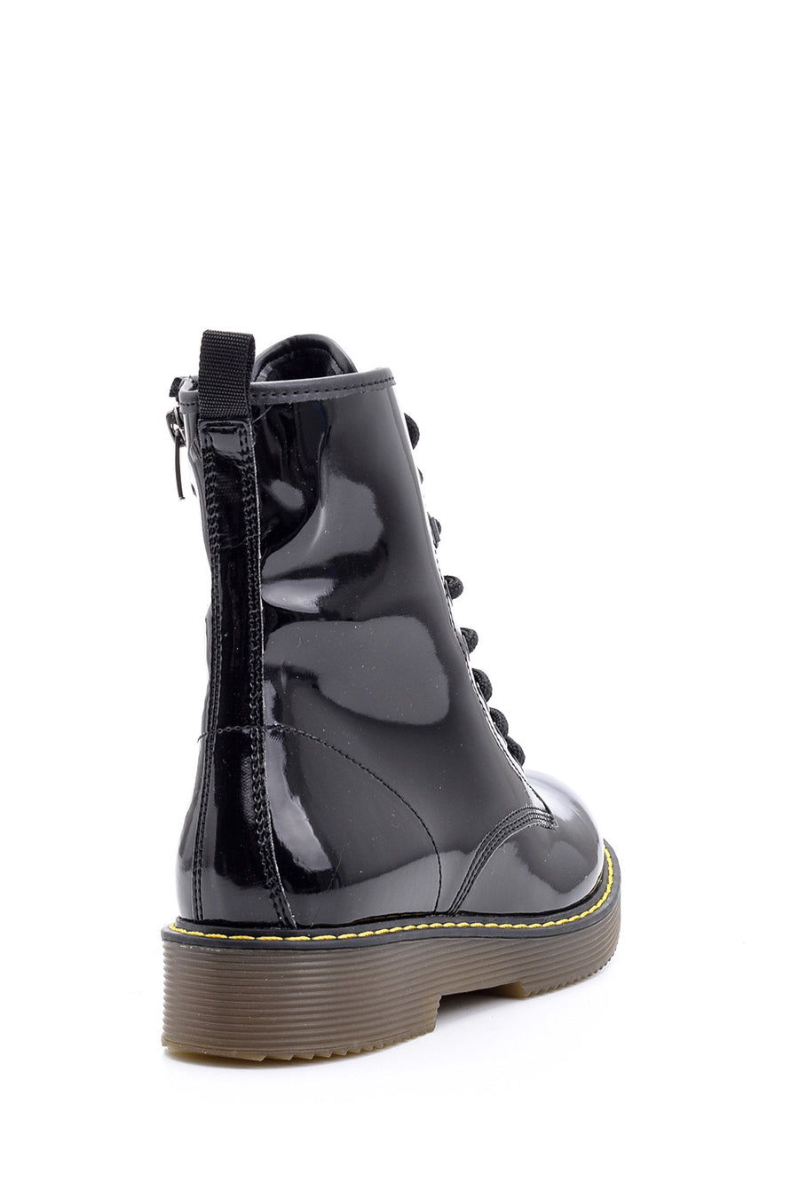 Women's Patent Leather Boots