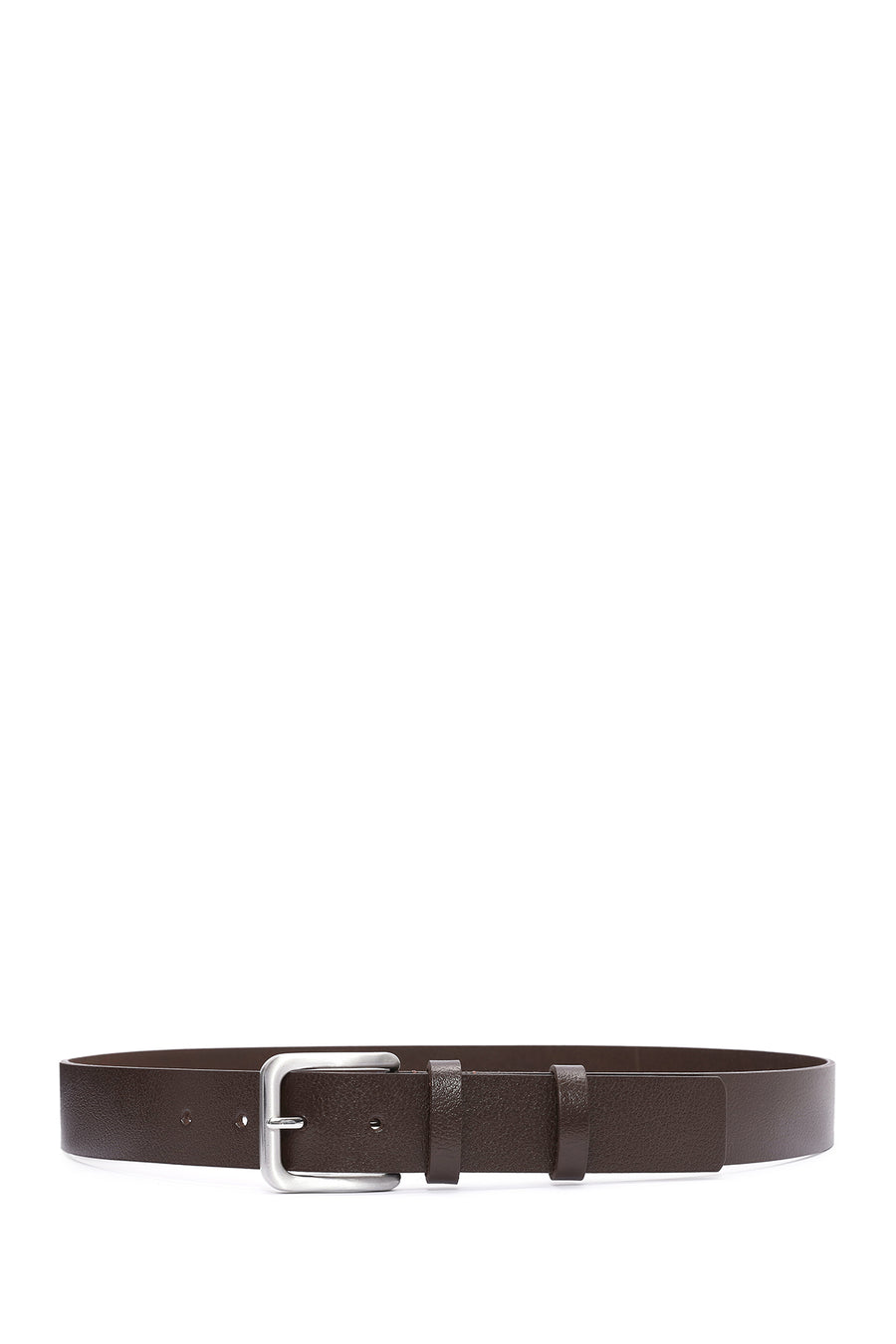Men's Brown Leather Belt