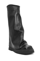 Women's Black Leather Boots | Derimod