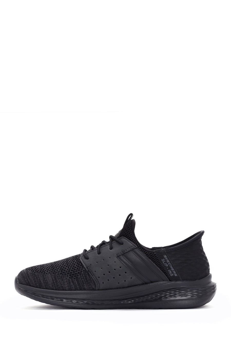 Skechers Erkek Siyah Slade - Ocon Bağcıklı Spor Sneaker