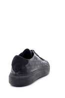 Men's Leather Printed Sneaker | Derimod