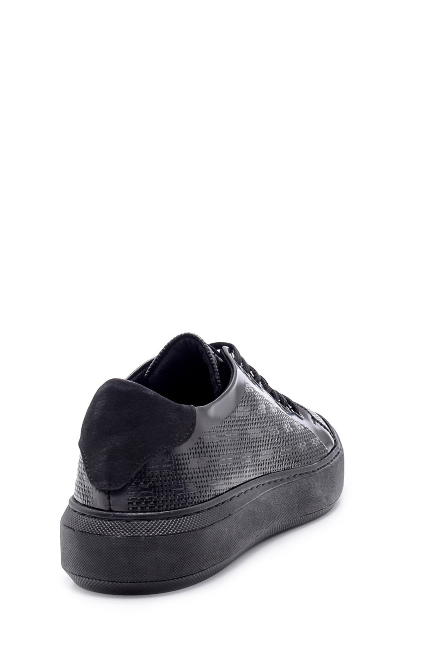 Men's Leather Printed Sneaker