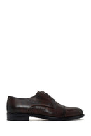 Men's Brown Laced Leather Classic Shoes | Derimod