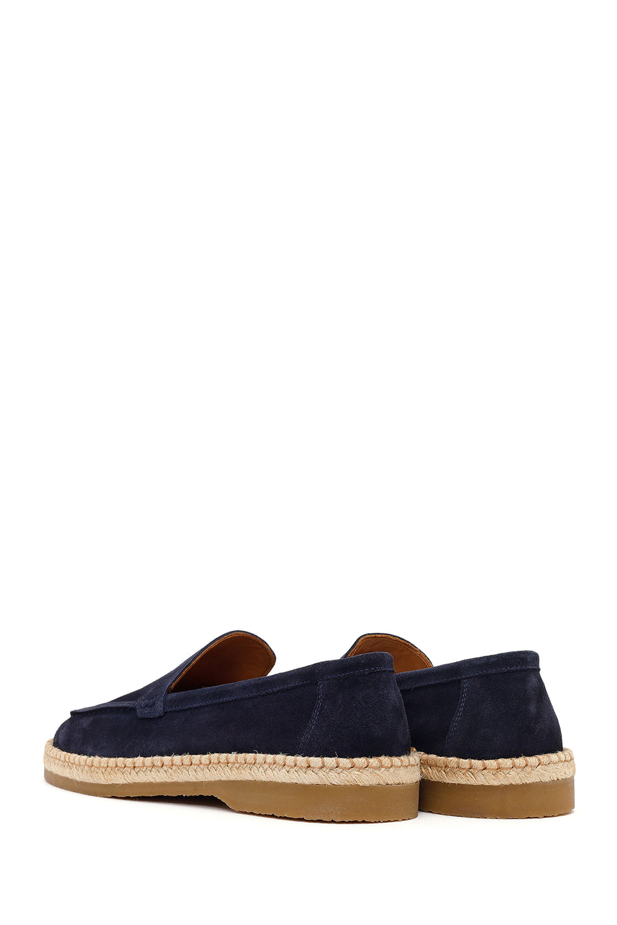 Men's Navy Blue Suede Leather Casual Loafer