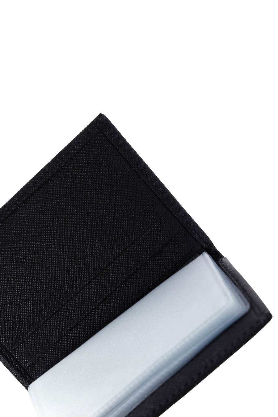 Men's Black Leather Card Holder