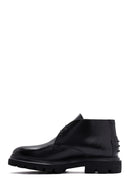 Men's Black Casual Leather Boots | Derimod