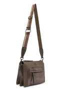 Kadın Haki Uzun Askılı Çapraz Çanta | Derimod