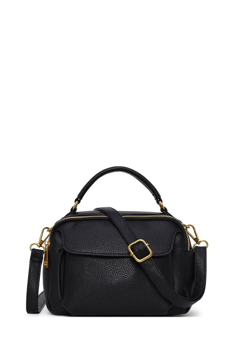 Woman Black Long-Strap Crossbody Bag 26PBD2665FT | Derimod
