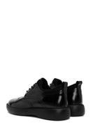 Men's Black Lace-up Leather Casual Shoes | Derimod