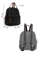 Women's Black Backpack | Derimod