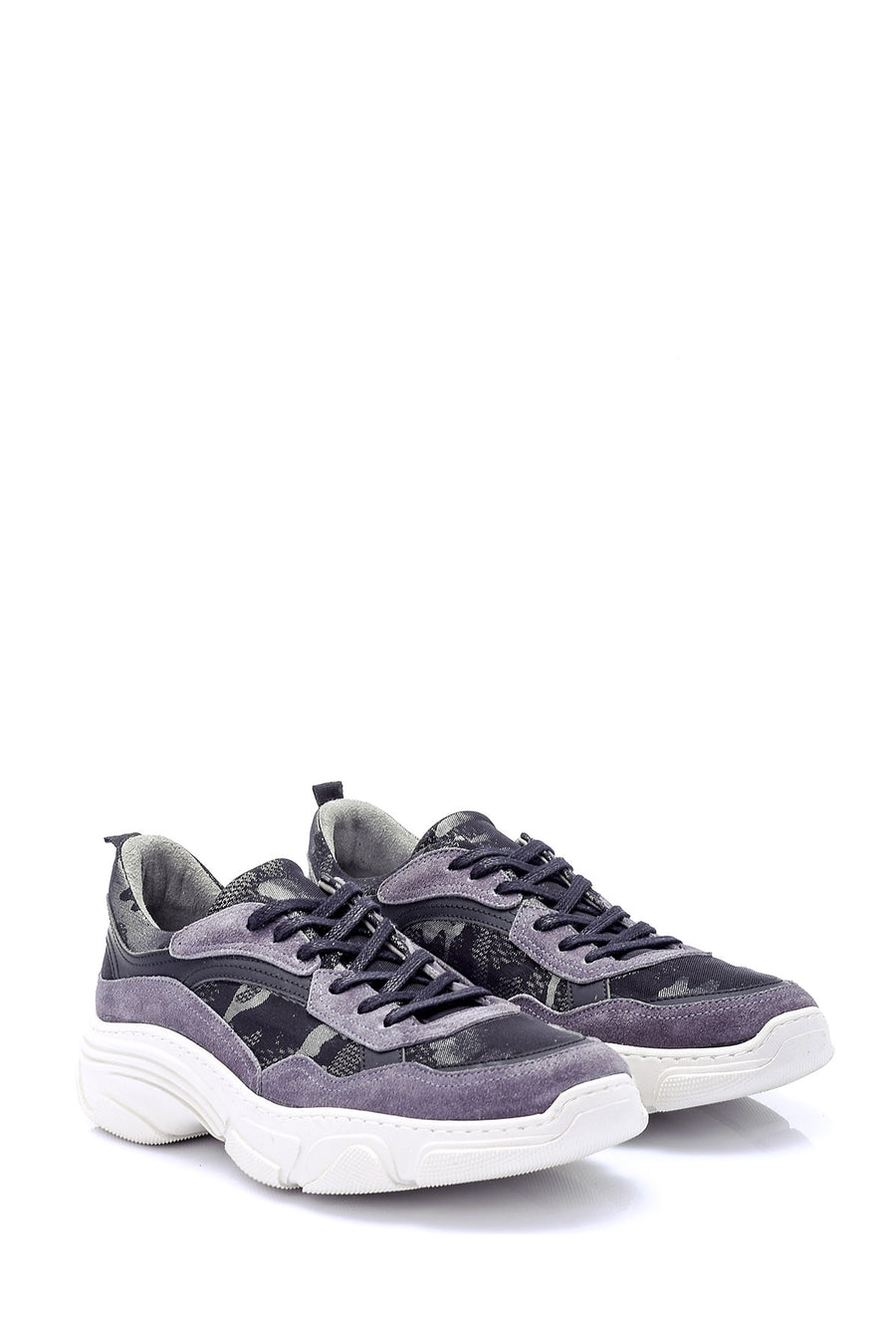 Men's Suede Detailed Sneaker