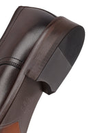 Men's Brown Laced Leather Classic Shoes | Derimod