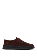 Men's Brown Lace-Up Suede Leather Casual Shoes | Derimod