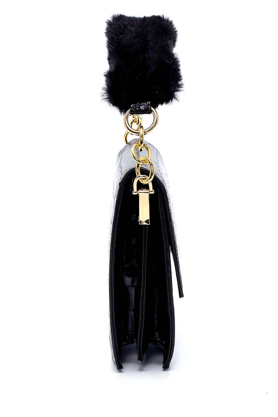 Women's Crocodile Patterned Shoulder Bag