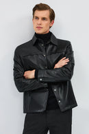 Enzo Men's Black Coat | Derimod