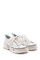 Women's Leather Sneaker | Derimod