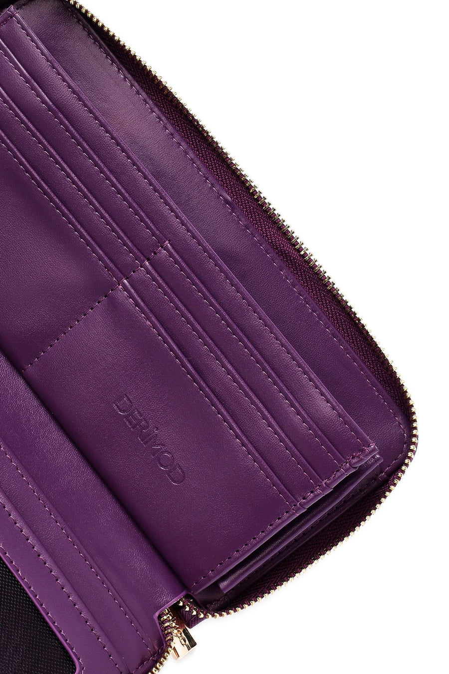 Women's Purple Strap Detailed Wallet