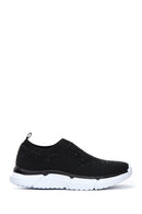 Kadın Siyah Taşlı Kumaş Sneaker | Derimod