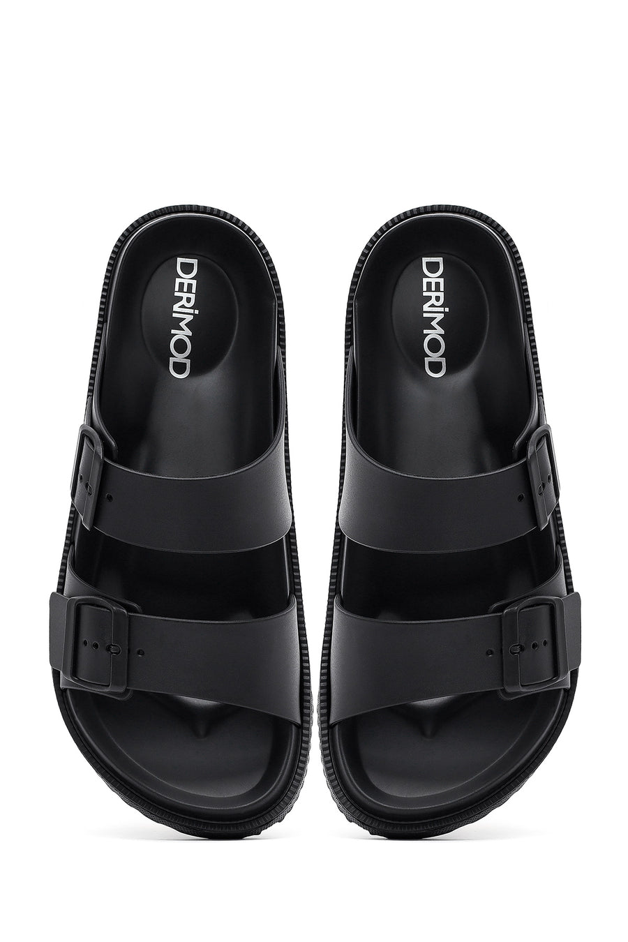 Men's Black Slippers