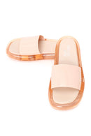 Women's Pink Jelly Slippers | Derimod