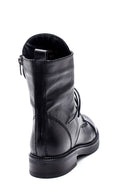 Women's Leather Stone Boots | Derimod